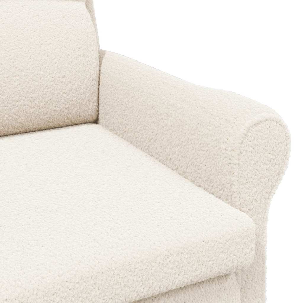 poltrona Crema 76 x 94 x 102 cm Tessuto