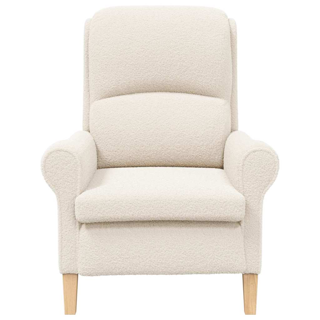 poltrona Crema 76 x 94 x 102 cm Tessuto