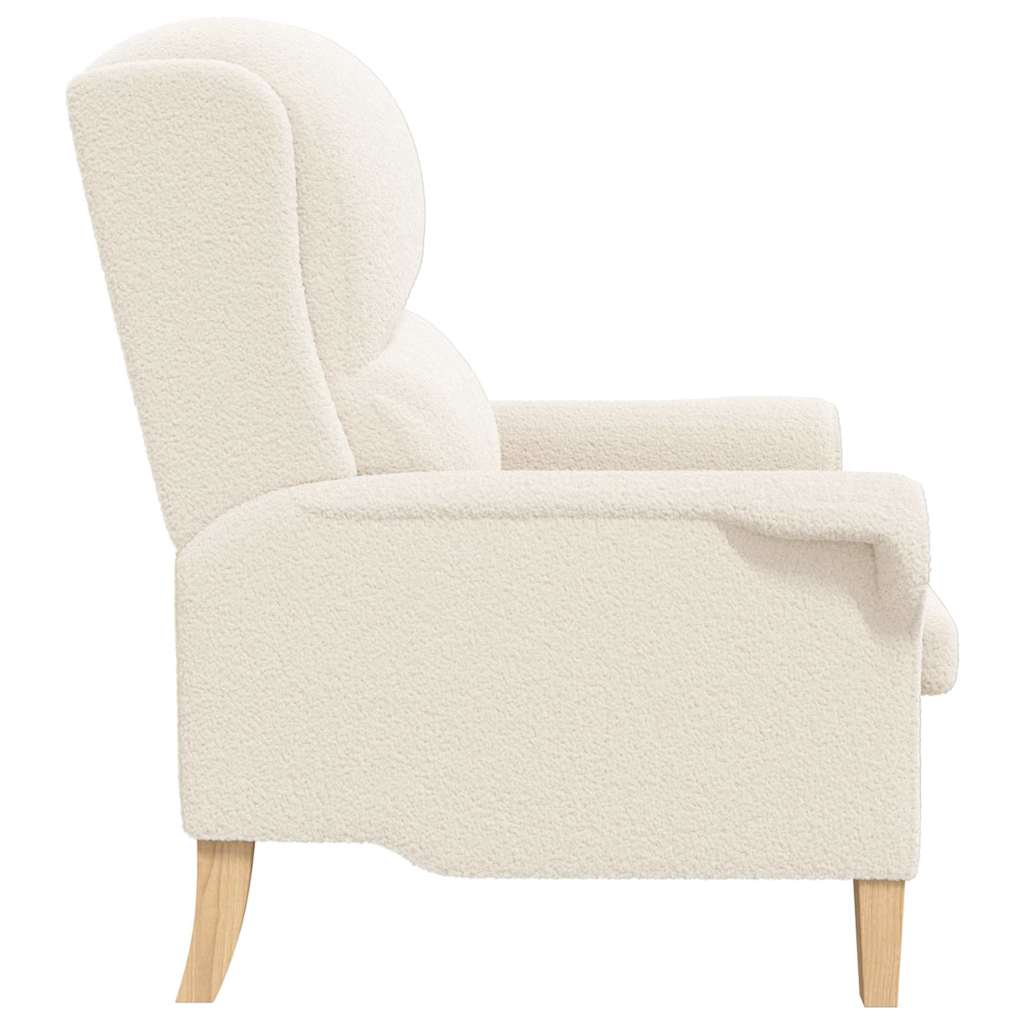 poltrona Crema 76 x 94 x 102 cm Tessuto