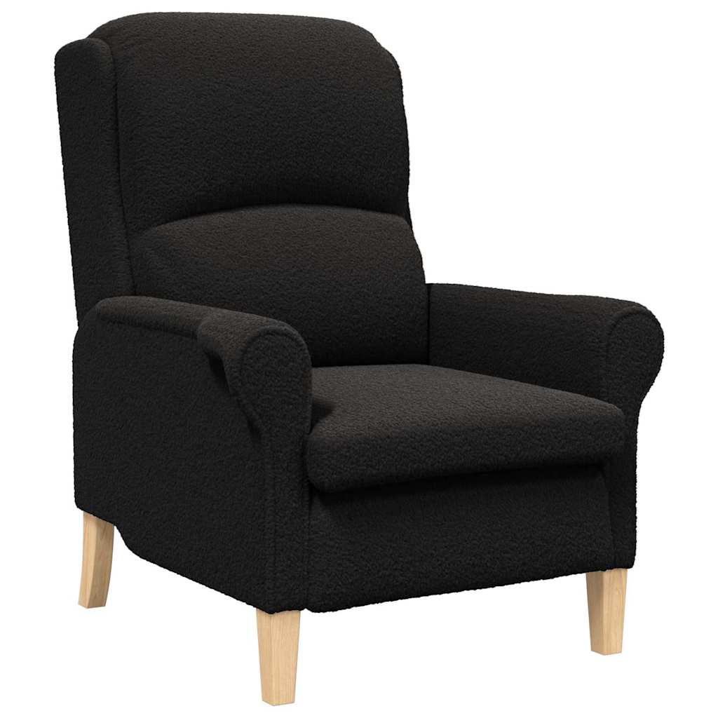 poltrona Nero 76 x 94 x 102 cm Tessuto