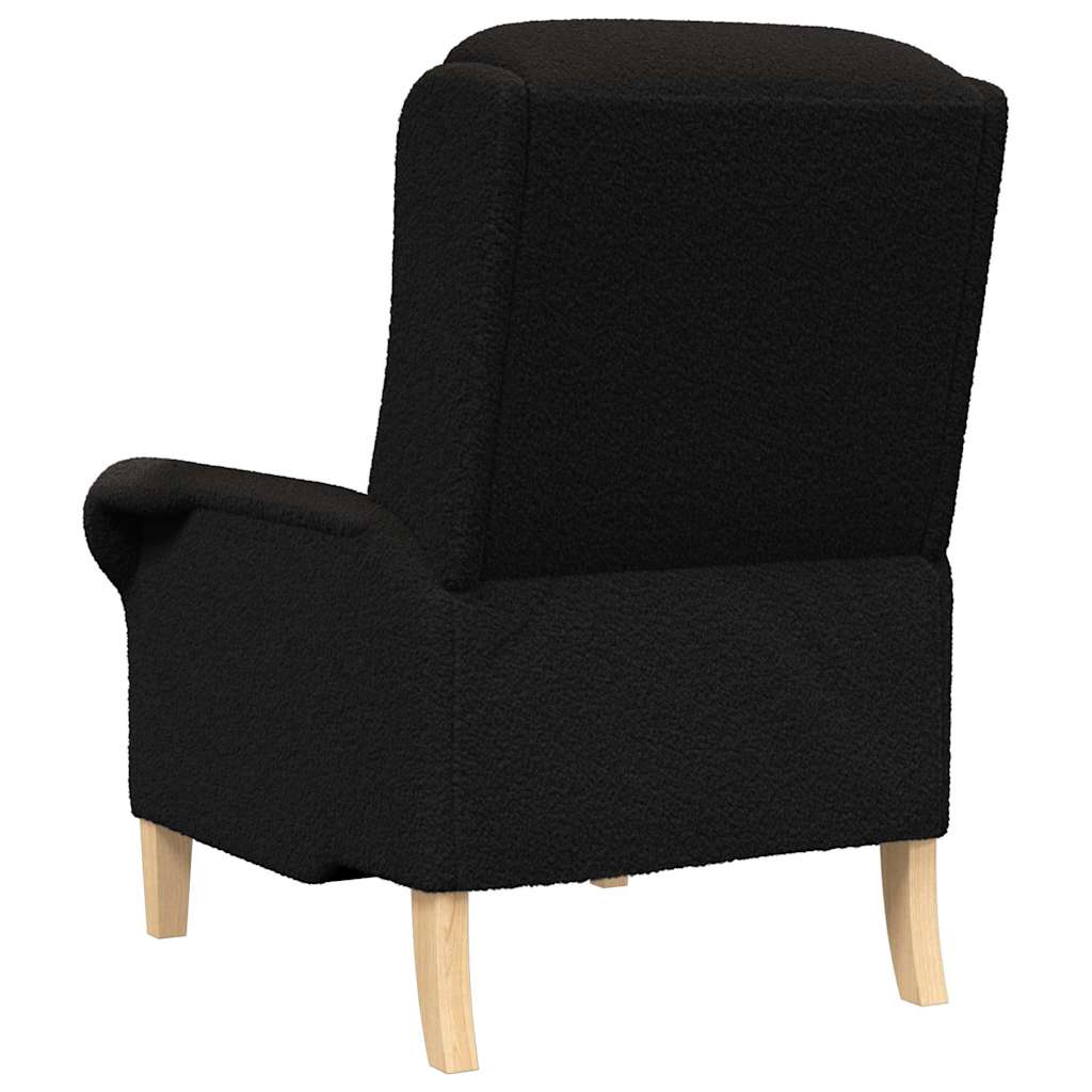 poltrona Nero 76 x 94 x 102 cm Tessuto