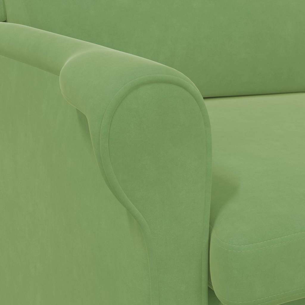 poltrona Verde chiaro 76 x 94 x 102 cm Velluto
