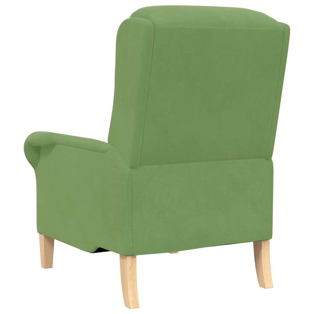 poltrona Verde chiaro 76 x 94 x 102 cm Velluto
