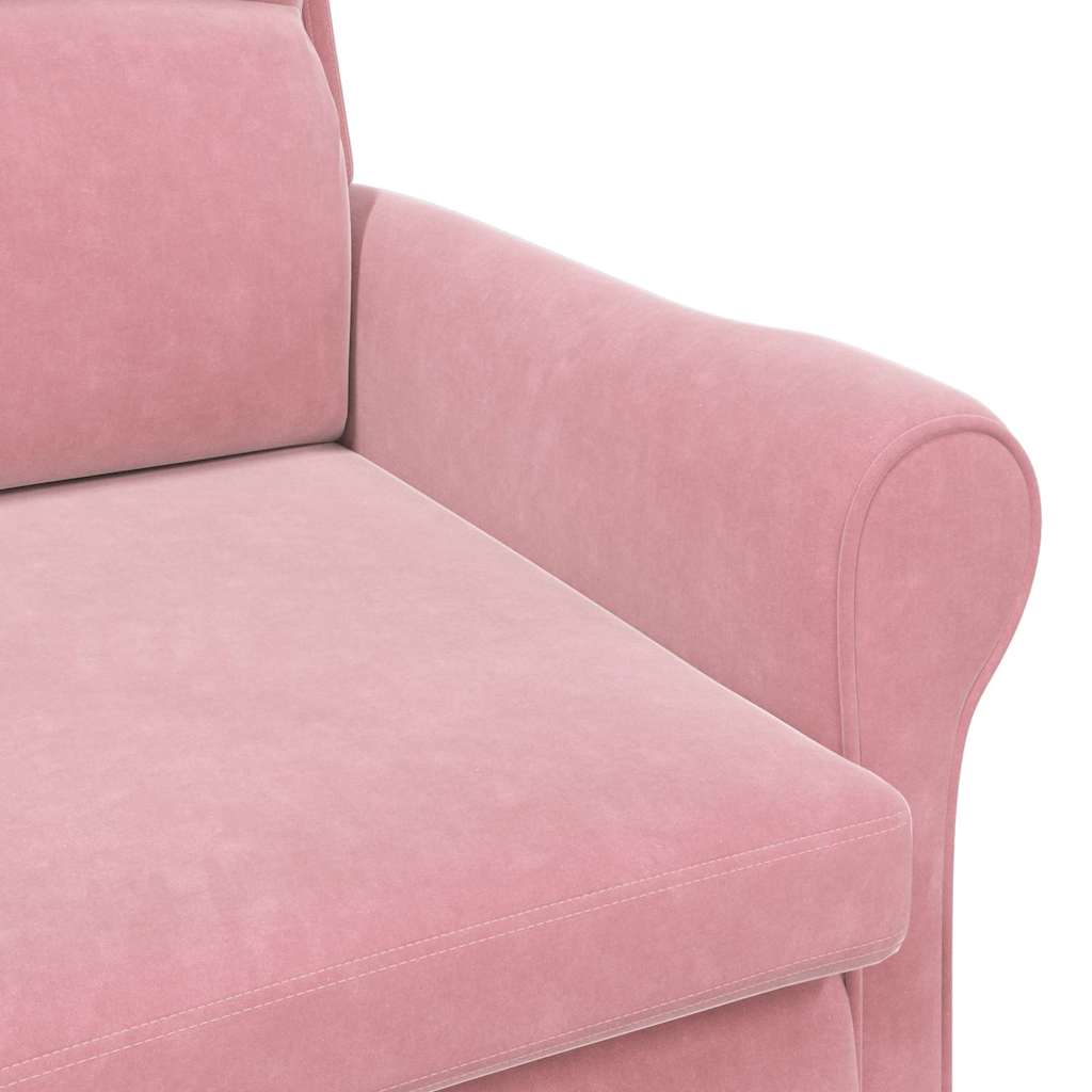 poltrona Rosa 76 x 94 x 102 cm Velluto