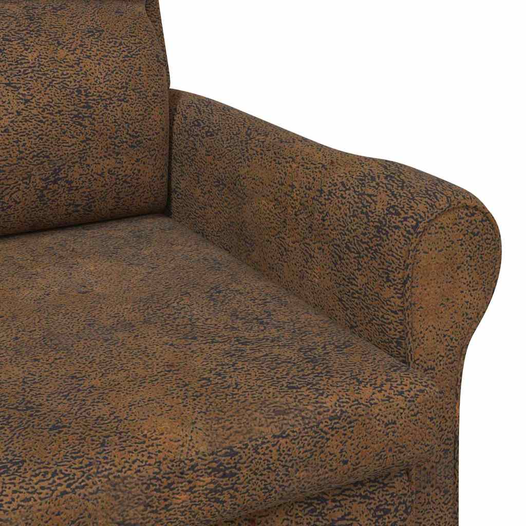 poltrona Marrone 76 x 94 x 102 cm Pelle sintetica