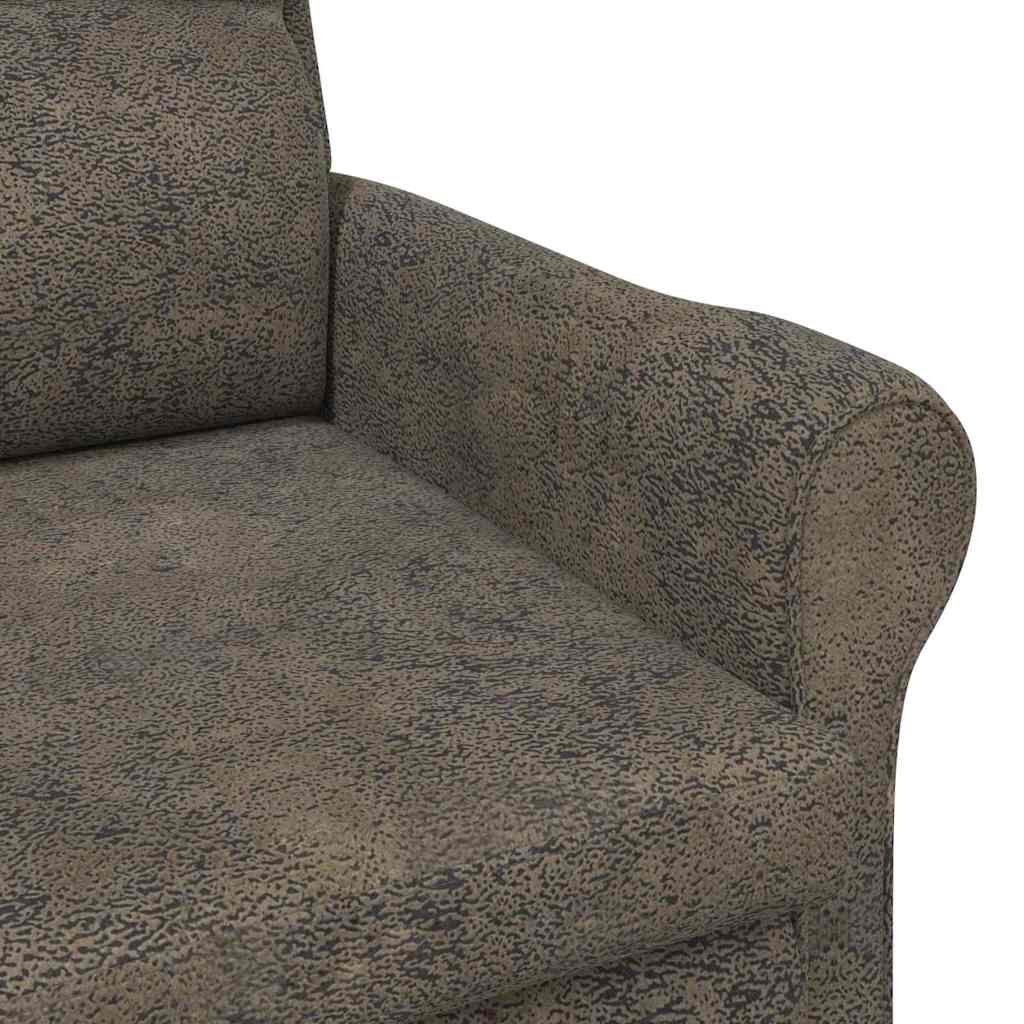 poltrona Grigio scuro 76 x 94 x 102 cm Pelle sintetica