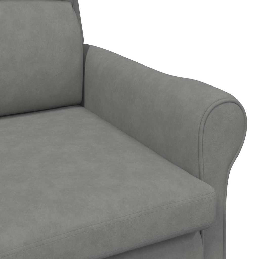 poltrona Grigio scuro 76 x 94 x 102 cm Microfibra