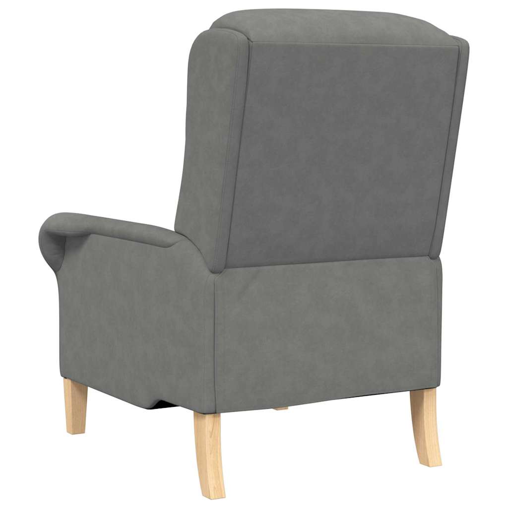 poltrona Grigio scuro 76 x 94 x 102 cm Microfibra
