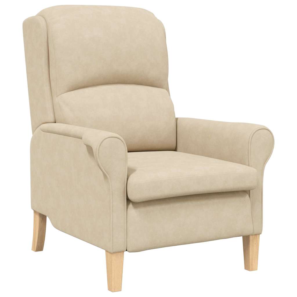 poltrona Crema 76 x 94 x 102 cm Microfibra