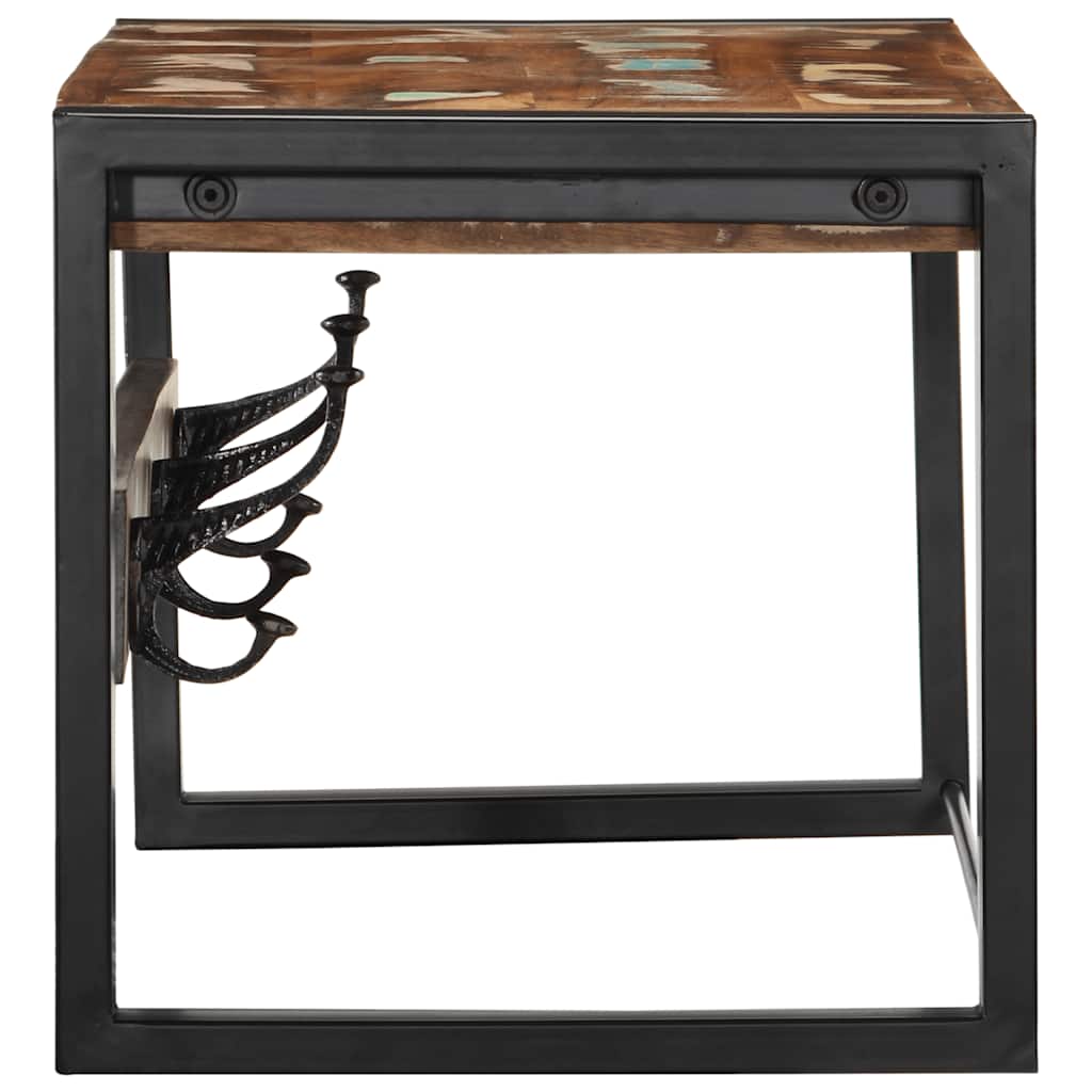 Appendiabiti Multicolore 80x35x35 cm in Legno Massello Recupero - homemem39