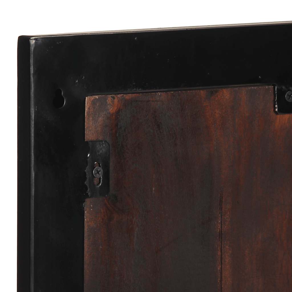 Appendiabiti Multicolore 40x2x80 cm in Legno Massello Recupero - homemem39
