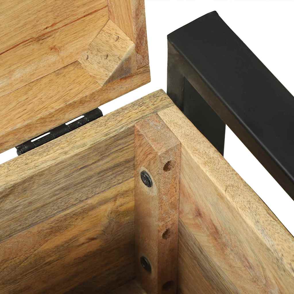 Bauli Portaoggetti 40 x 30 x 30 cm Legno massello di mango