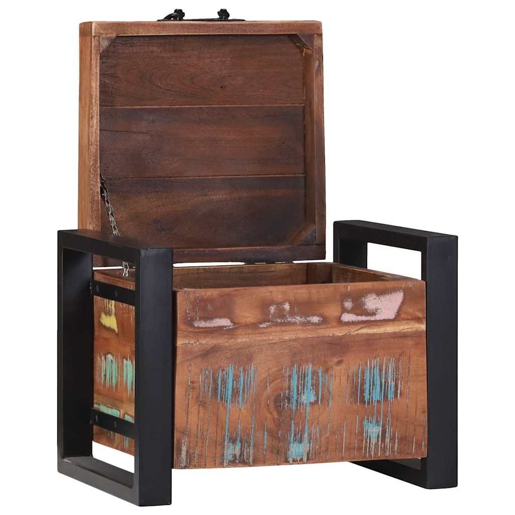 Bauli Portaoggetti 40 x 30 x 30 cm Legno massello di recupero