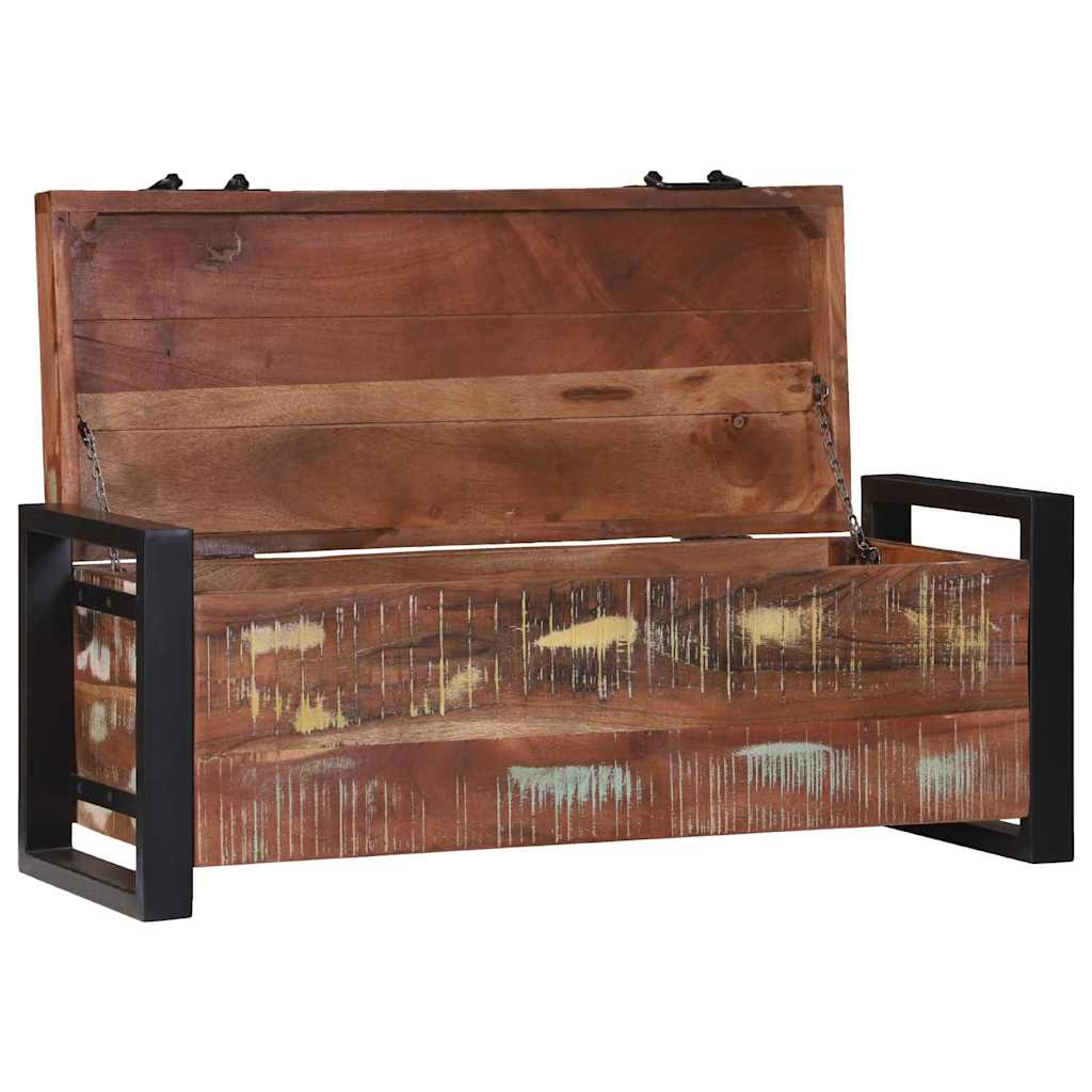Bauli Portaoggetti 80 x 30 x 30 cm Legno massello di recupero