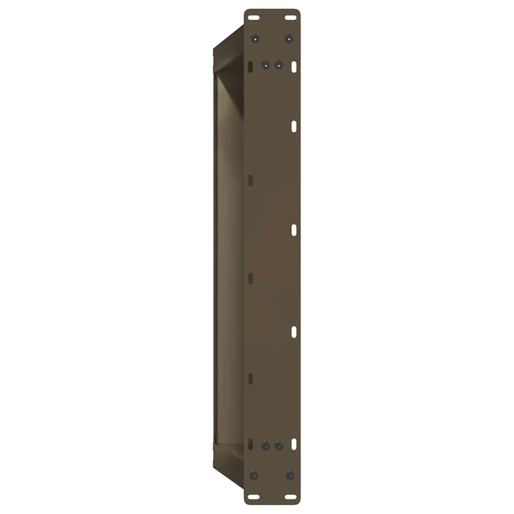 Gambe Tavolino Caffè a U 2 pz 60x(30-31)cm in Acciaio - homemem39