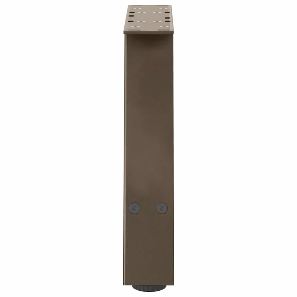 Gambe Tavolino da Caffè a A 2 pz 50x(30-31) cm in Acciaio - homemem39
