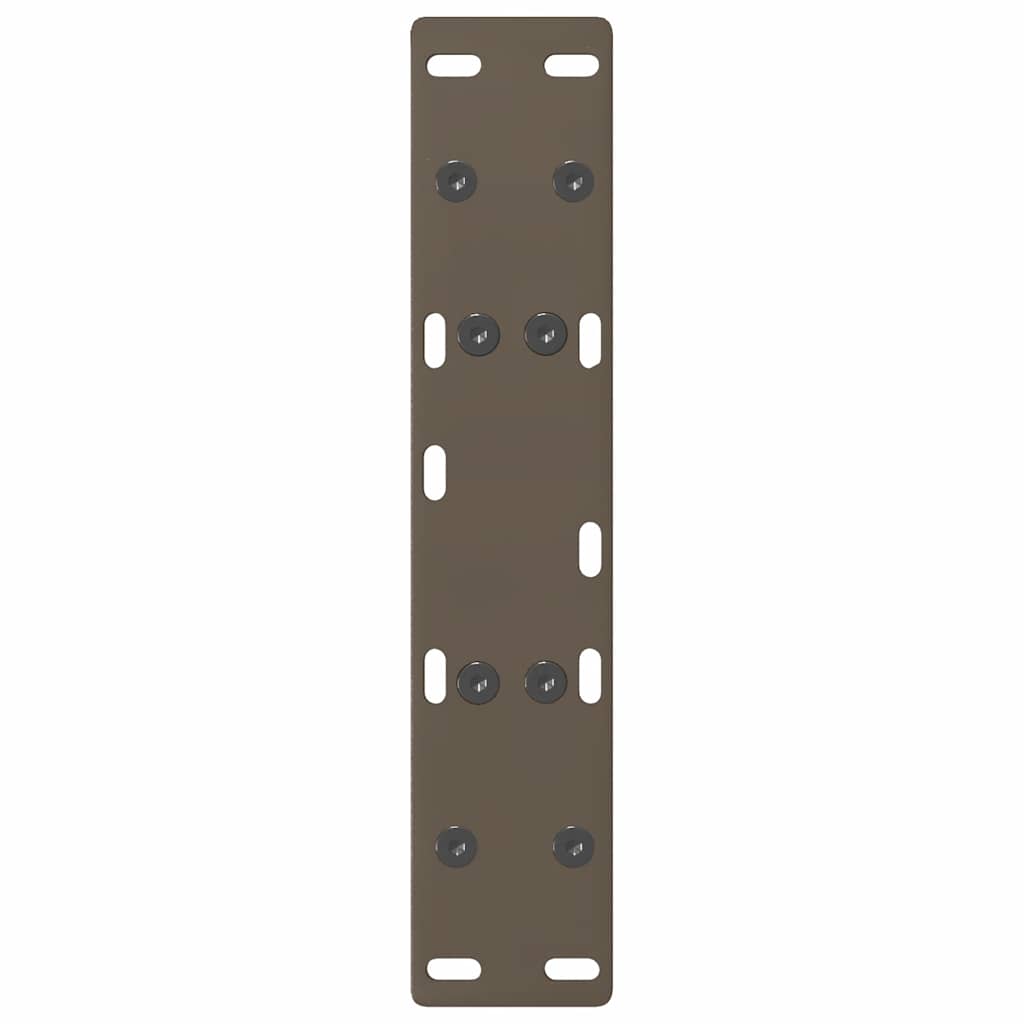 Gambe Tavolino da Caffè a A 2 pz 50x(30-31) cm in Acciaio - homemem39