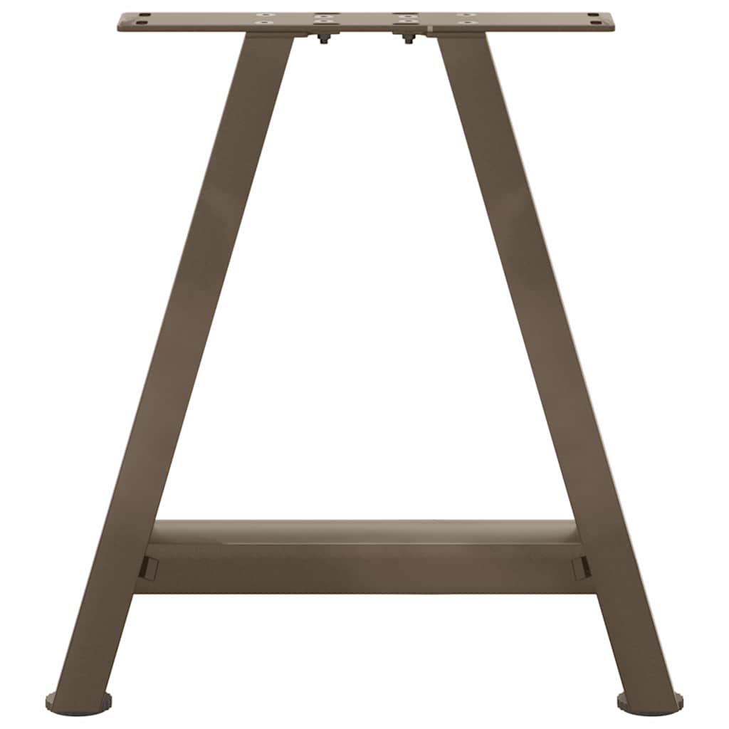 Gambe Tavolino da Caffè a A 2 pz 38x(42-43) cm Acciaio