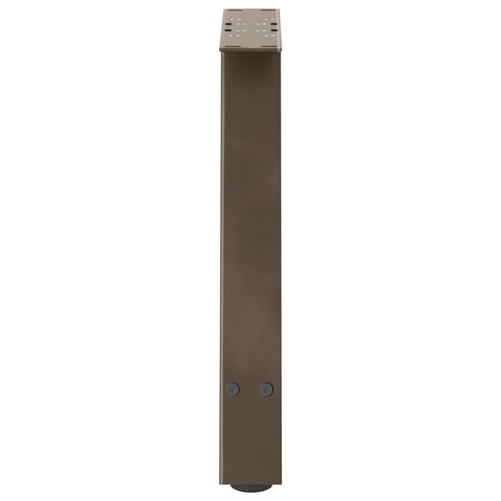 Gambe Tavolino da Caffè a A 2 pz 38x(42-43) cm Acciaio