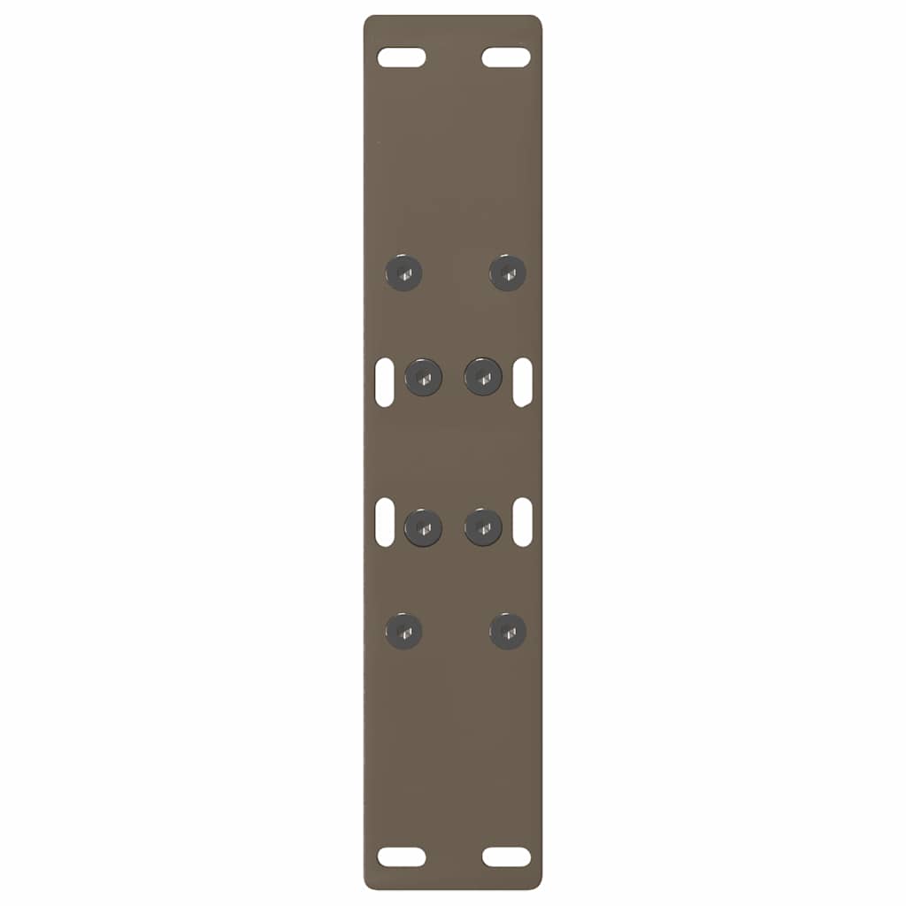 Gambe Tavolino da Caffè a A 2 pz 50x(42-43) cm Acciaio