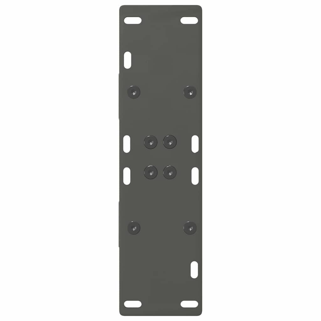 Gambe Tavolino Caffè a A 2 pz Antracite 60x(72-73)cm in Acciaio