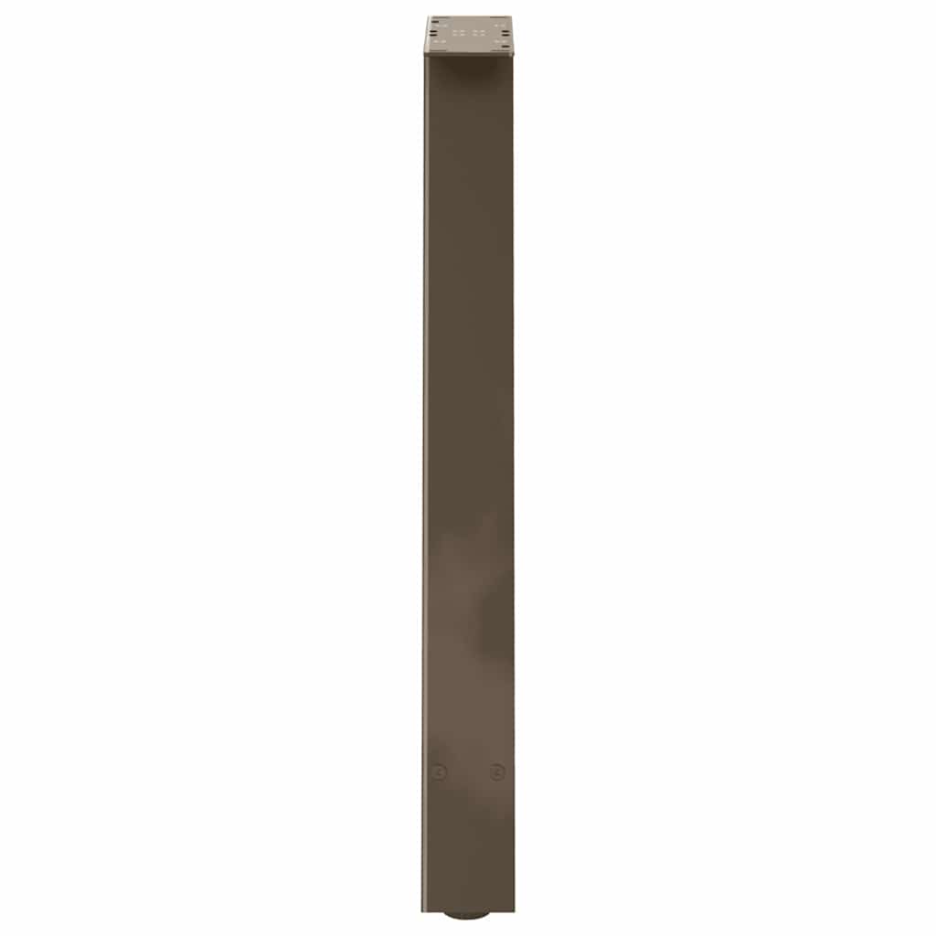 Gambe Tavolino da Caffè a A 2 pz 60x(72-73) cm Acciaio - homemem39