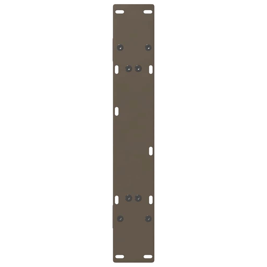 Gambe Tavolino da Caffè a A 2 pz 70x(72-73) cm Acciaio - homemem39