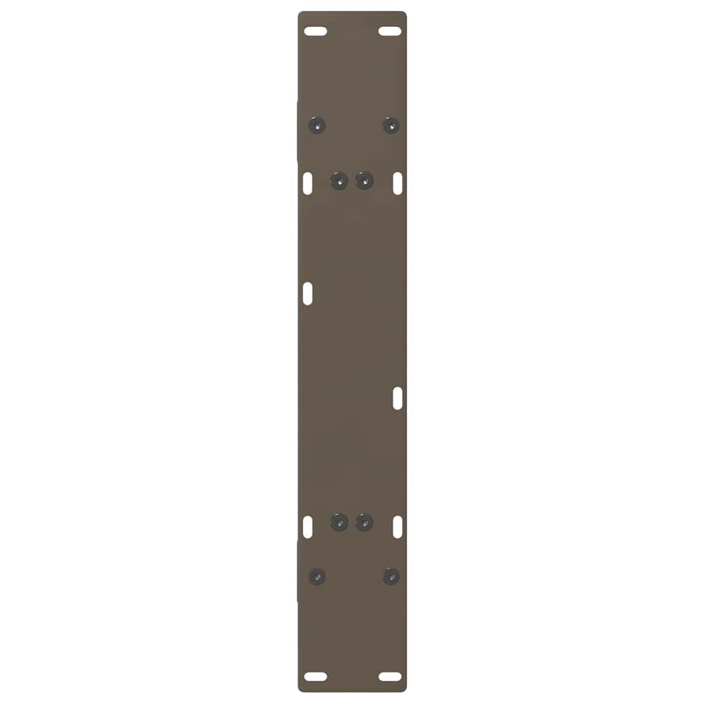 Gambe Tavolino da Caffè a A 2 pz 80x(72-73) cm Acciaio - homemem39