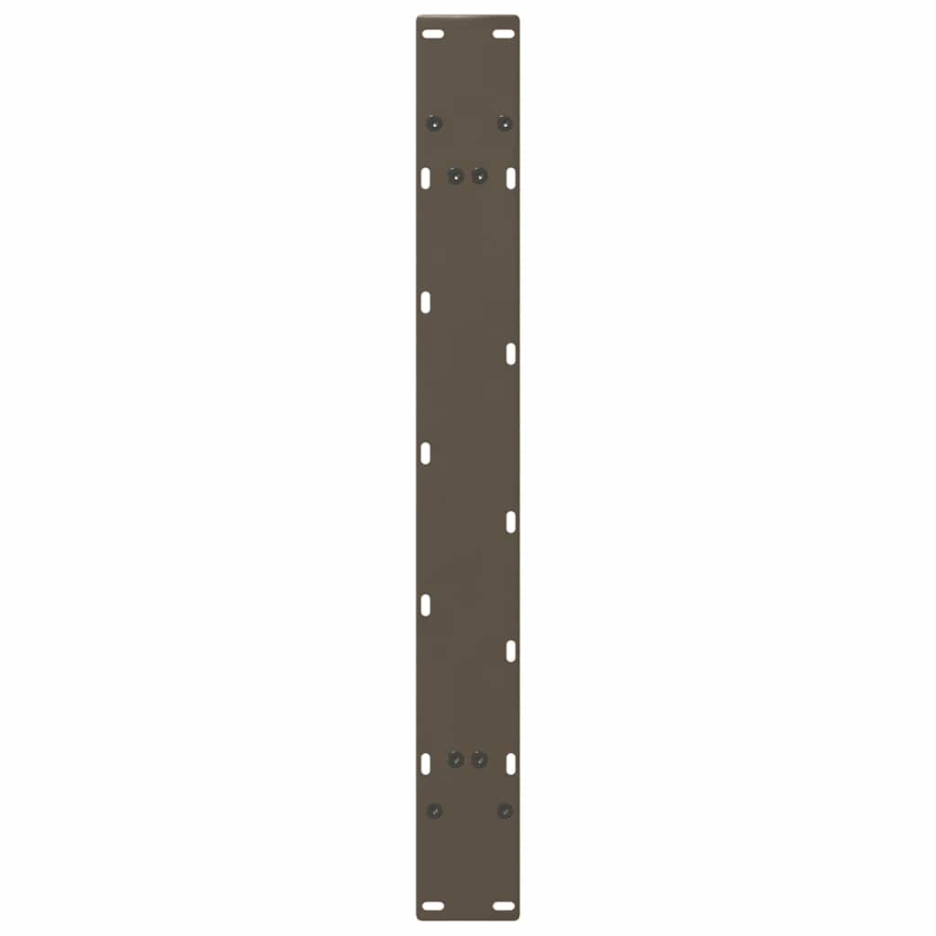 Gambe Tavolino da Caffè a A 2 pz 100x(72-73) cm Acciaio - homemem39