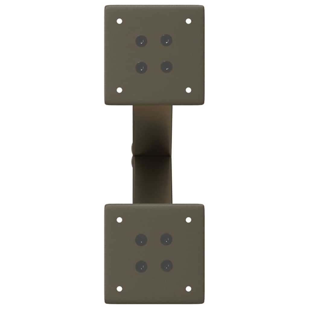 Gambe Tavolino Caffè a X 2 pz Naturale 37x(30-31) cm in Acciaio - homemem39