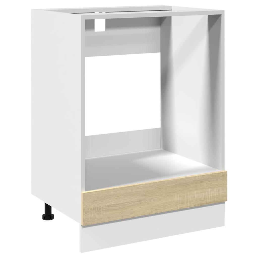 Set Mobili da Cucina 8pz “Lyon” Rovere Sonoma in Truciolato - homemem39