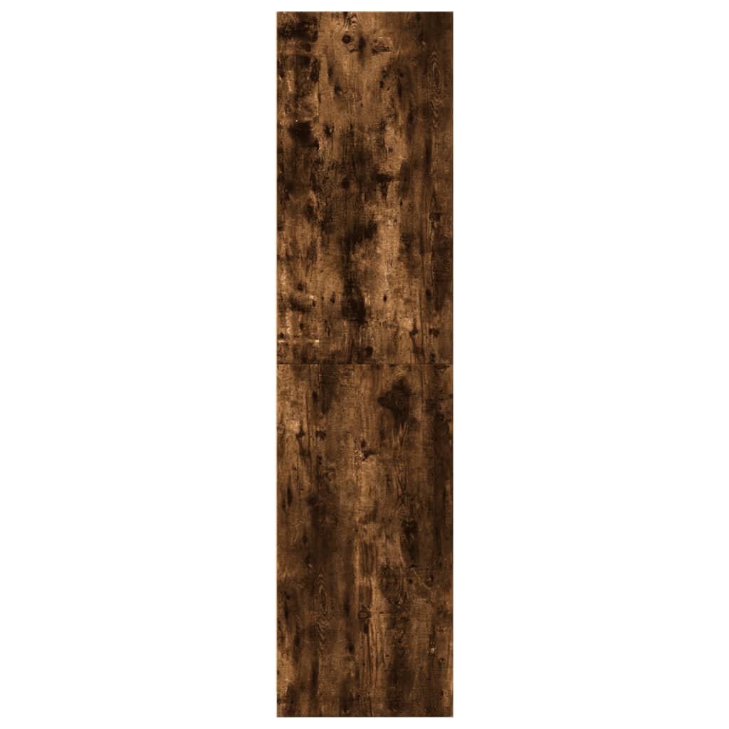 Armadio Rovere Fumo 80x50x200 cm in Legno tecnico - homemem39