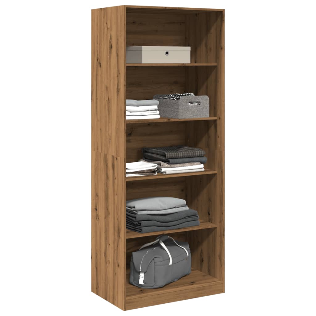 Armadio Rovere Artigianale 80x50x200 cm in Legno tecnico - homemem39