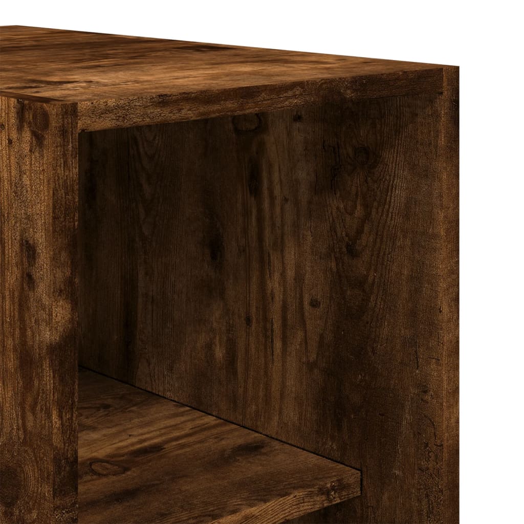 Armadio Rovere Fumo 30x50x200 cm in Legno Multistrato - homemem39
