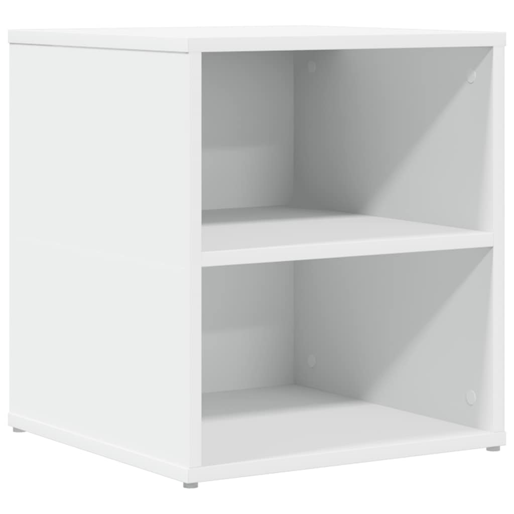 Mobile Angolare Bianco 160x40x45 cm in Truciolato - homemem39