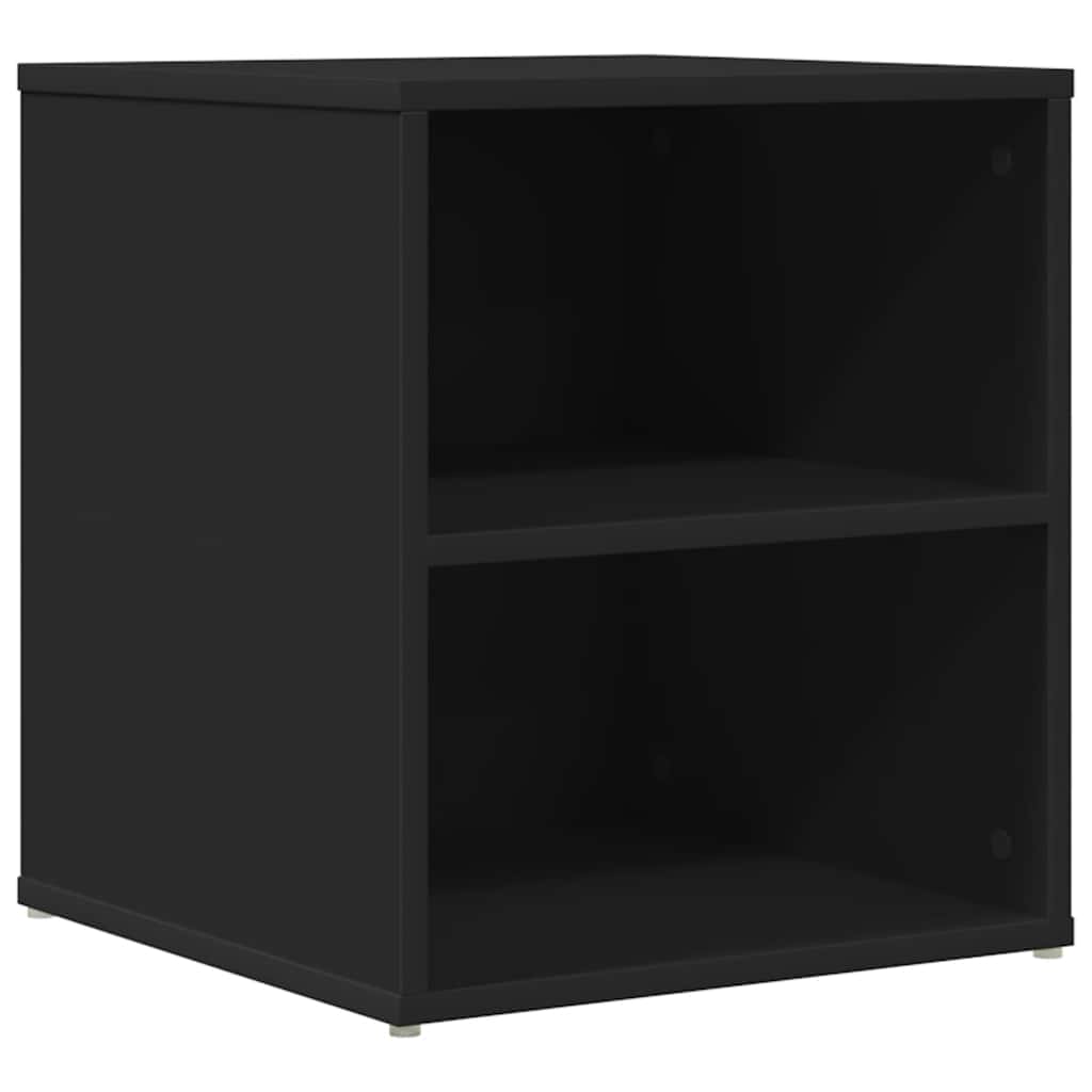 Mobile Angolare Nero 160x40x45 cm in Truciolato - homemem39