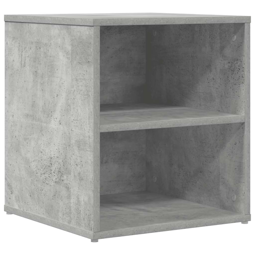 Mobile Angolare Grigio Cemento 160x40x45 cm in Truciolato - homemem39