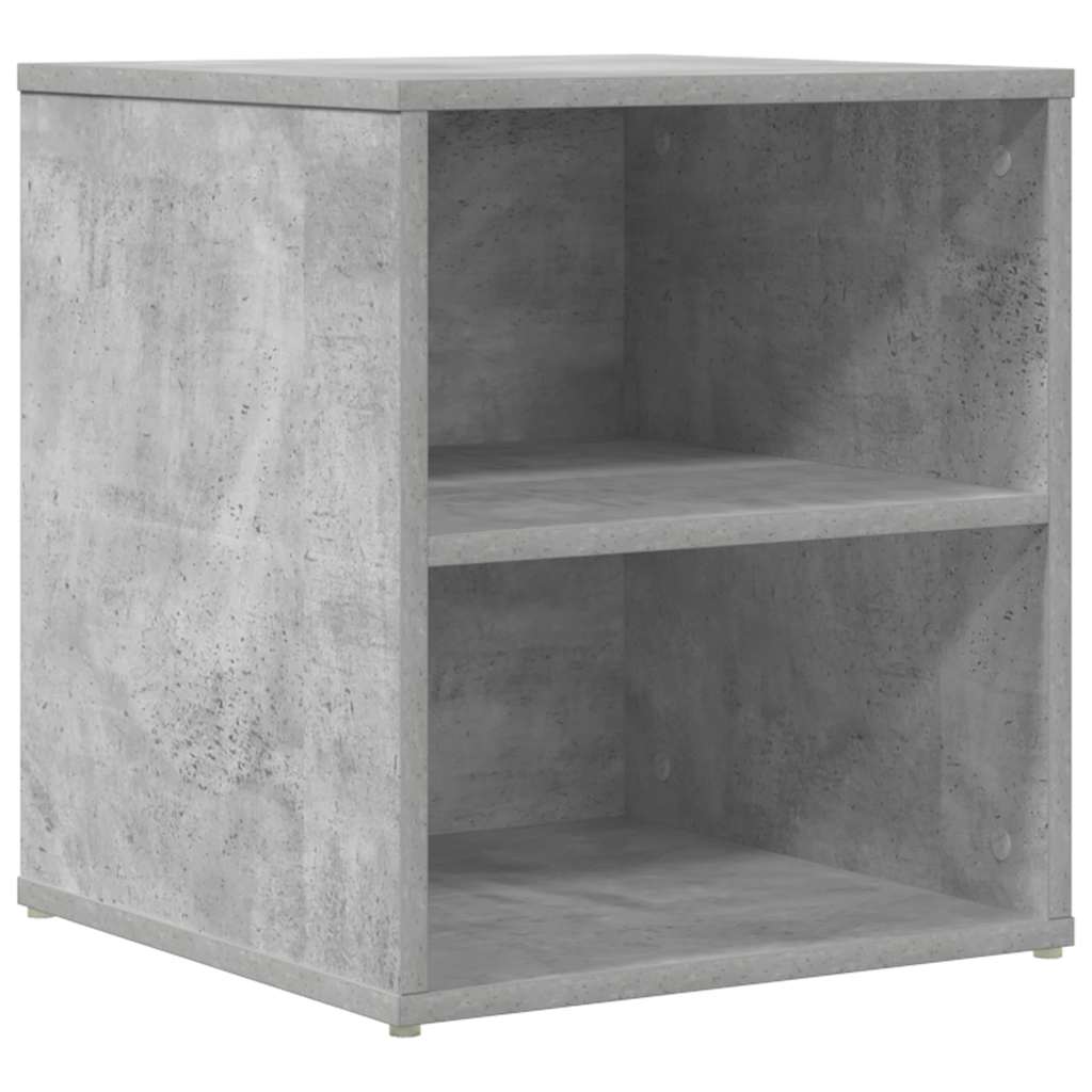 Mobile Angolare Grigio Cemento 200x40x45 cm in Truciolato - homemem39