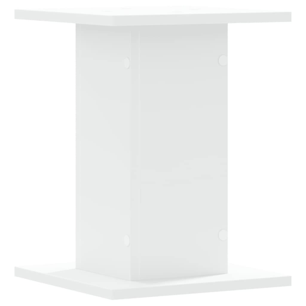 Supporti per Piante 2 pz Bianchi 30x30x40cm Legno Multistrato - homemem39