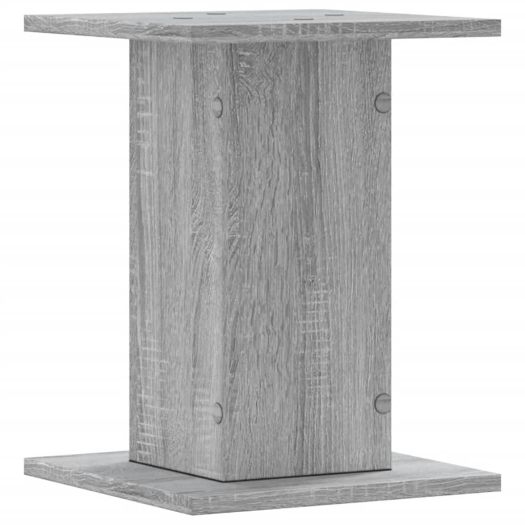 Supporti per Piante 2 pz Grigio Sonoma 30x30x40cm in Truciolato - homemem39