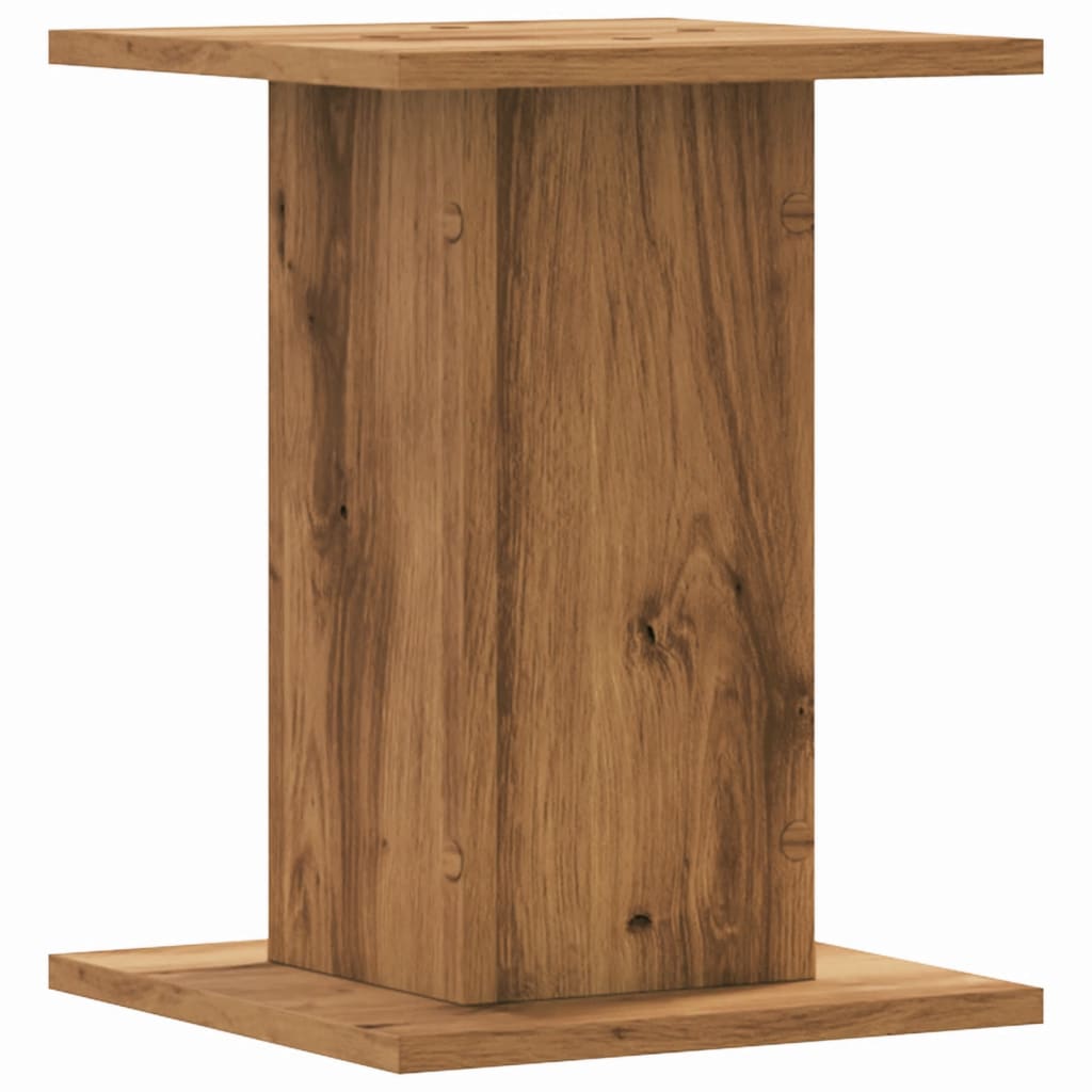 Supporti Piante 2 pz Rovere Artigianale 30x30x40 cm Truciolato - homemem39