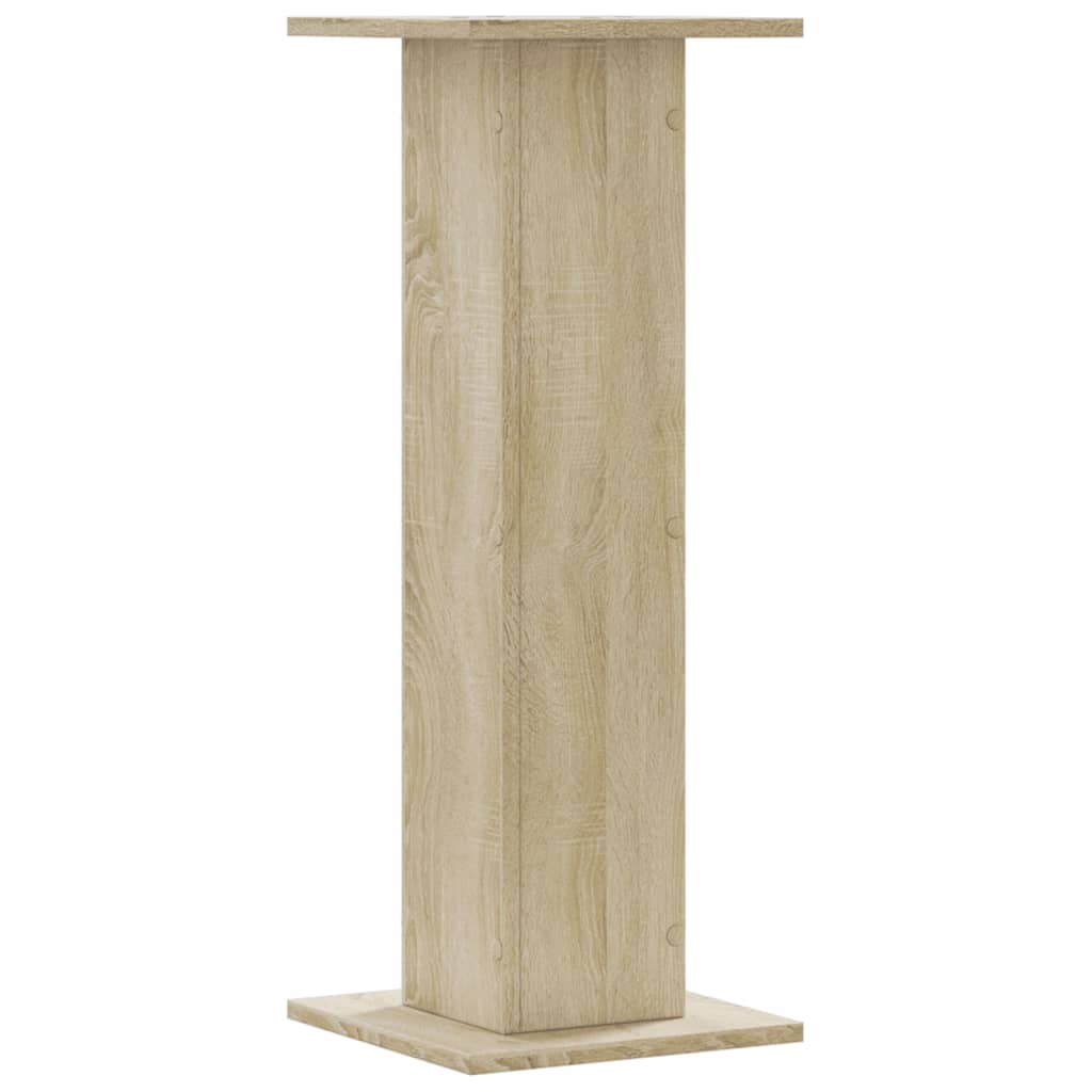 Supporti per Piante 2 pz Rovere Sonoma 30x30x80cm in Truciolato - homemem39