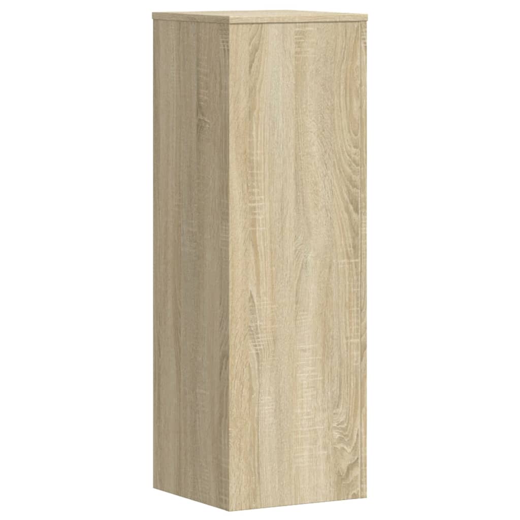 Supporti per Piante 2 pz Rovere Sonoma 33x33x100 cm Multistrato - homemem39