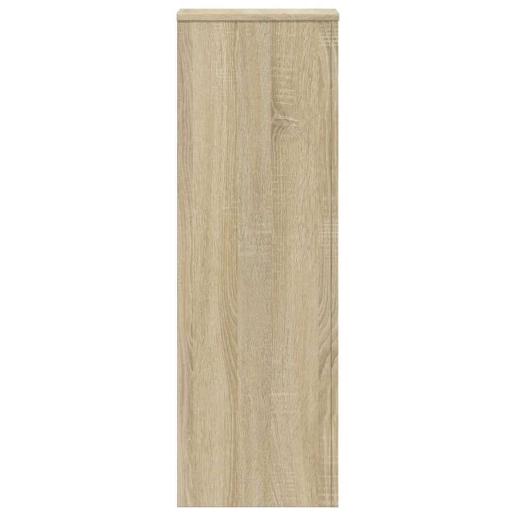 Supporti per Piante 2 pz Rovere Sonoma 33x33x100 cm Multistrato - homemem39
