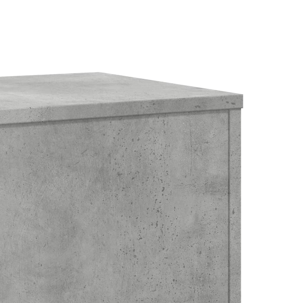 Supporti per Piante 2 pz Grigio Cemento 33x33x100cm Multistrato - homemem39
