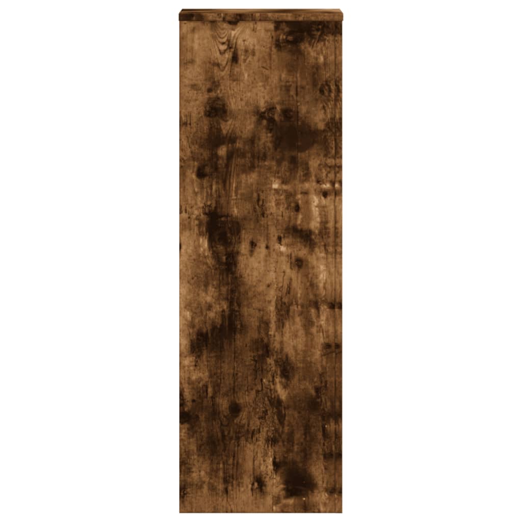 Supporti per Piante 2 pz Rovere 33x33x100 cm Legno Multistrato - homemem39