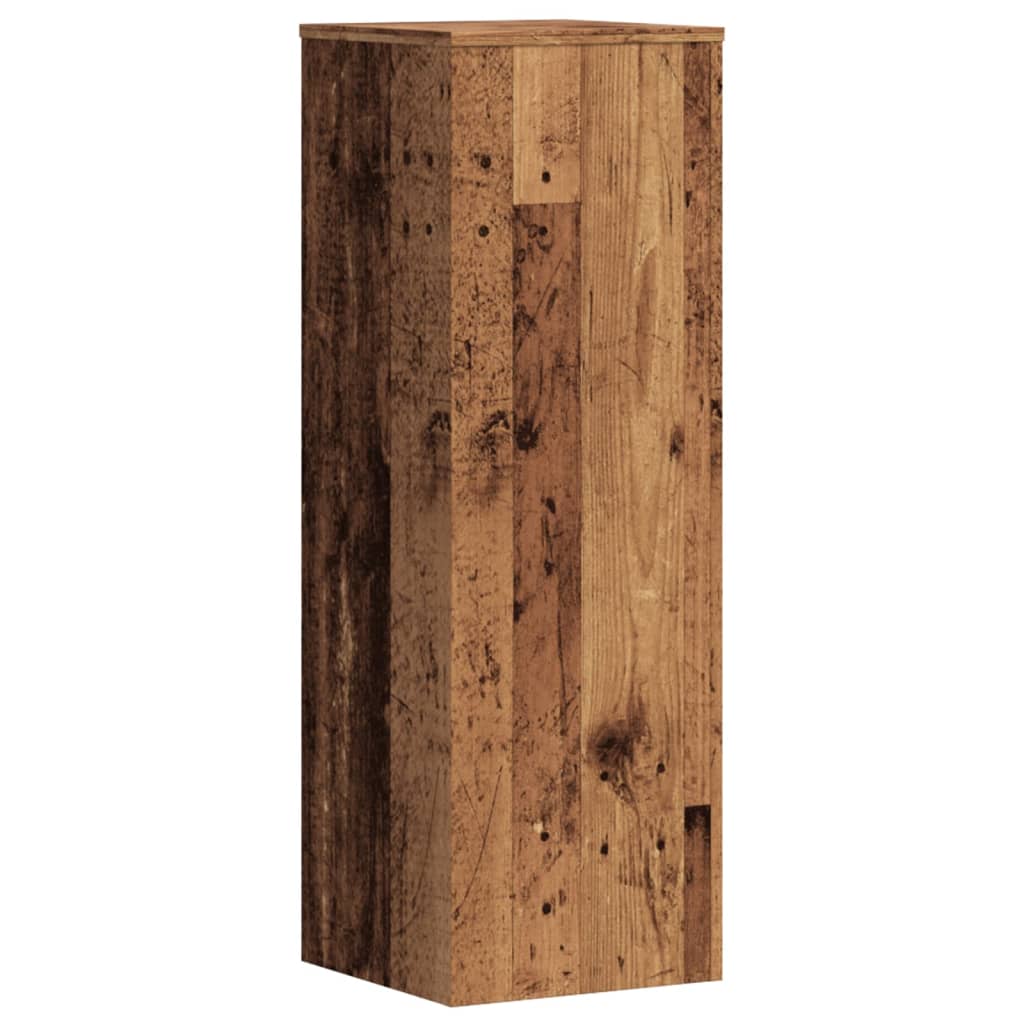 Supporti per Piante 2 pz Legno Vecchio 33x33x100 cm Multistrato - homemem39