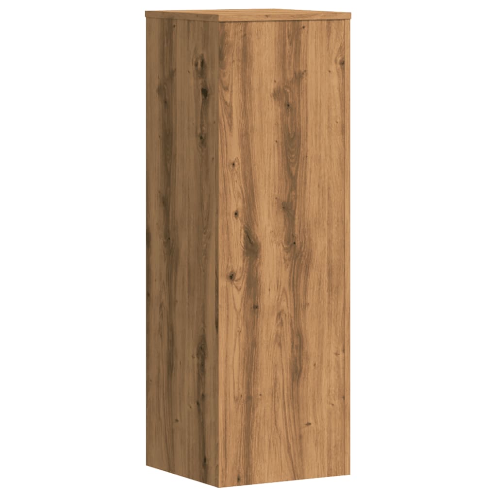 Supporti Piante 2 pz Rovere Artigianale 33x33x100cm Multistrato - homemem39