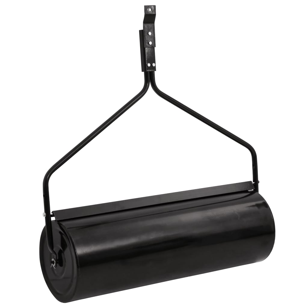 Rullo da Giardino con Aeratore a Morsetti Nero 63 L in Ferro - homemem39