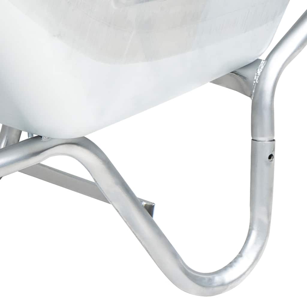 Carriola 90 L 150 kg in Acciaio Zincato e Plastica - homemem39